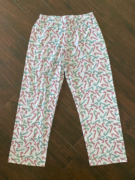 Men and Boys Candy Cane Loungewear Pants  - In-Stock